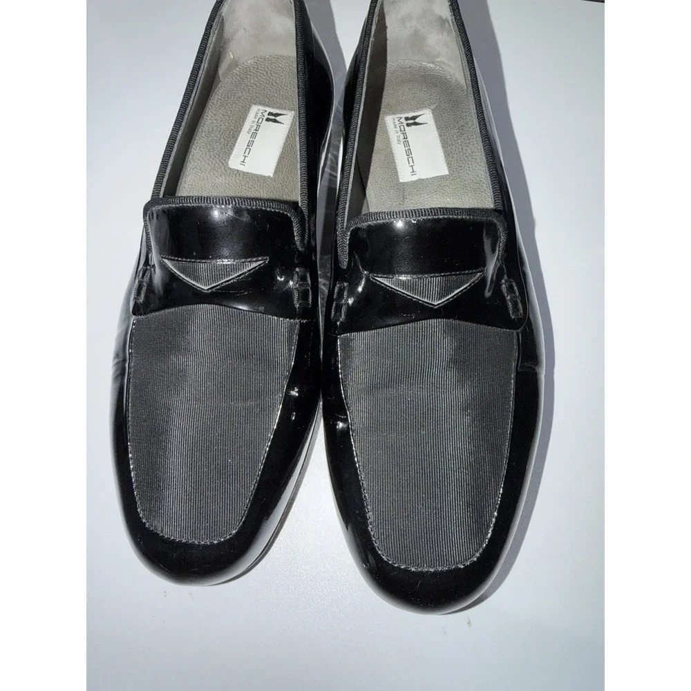 MORESCHI CARDITO  BLACK DRESS / TUX ‎ Men's Shoes Size 8.5